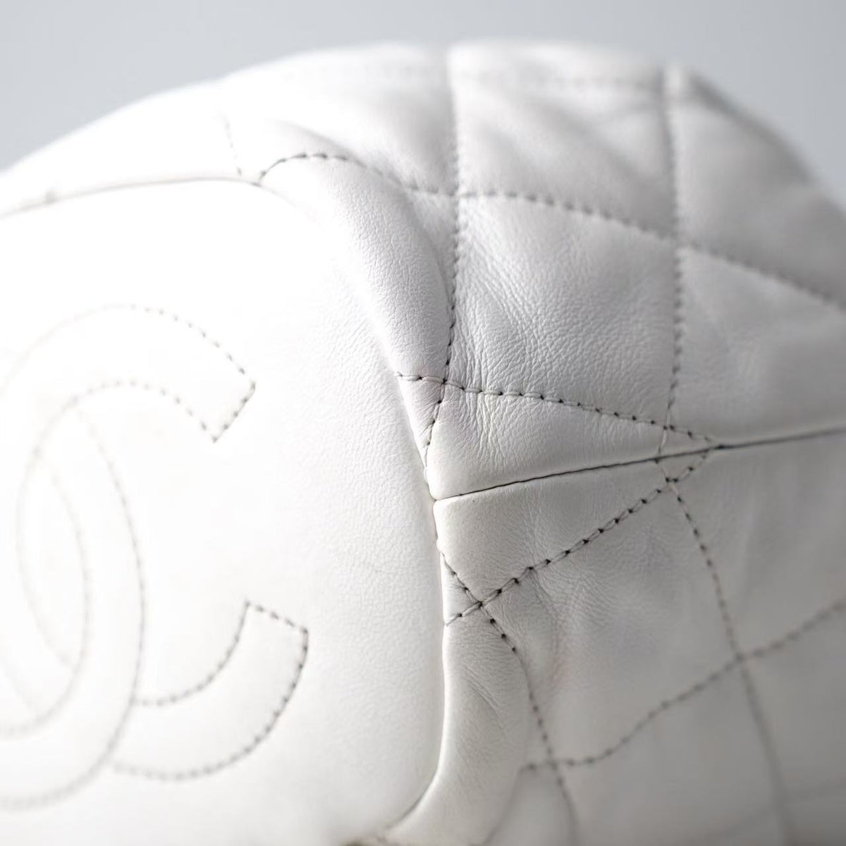 Chanel Drawstring Bucket Backpack