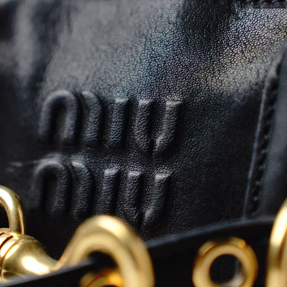 Miu Miu Small Bow‑Accent Bowling Handbag