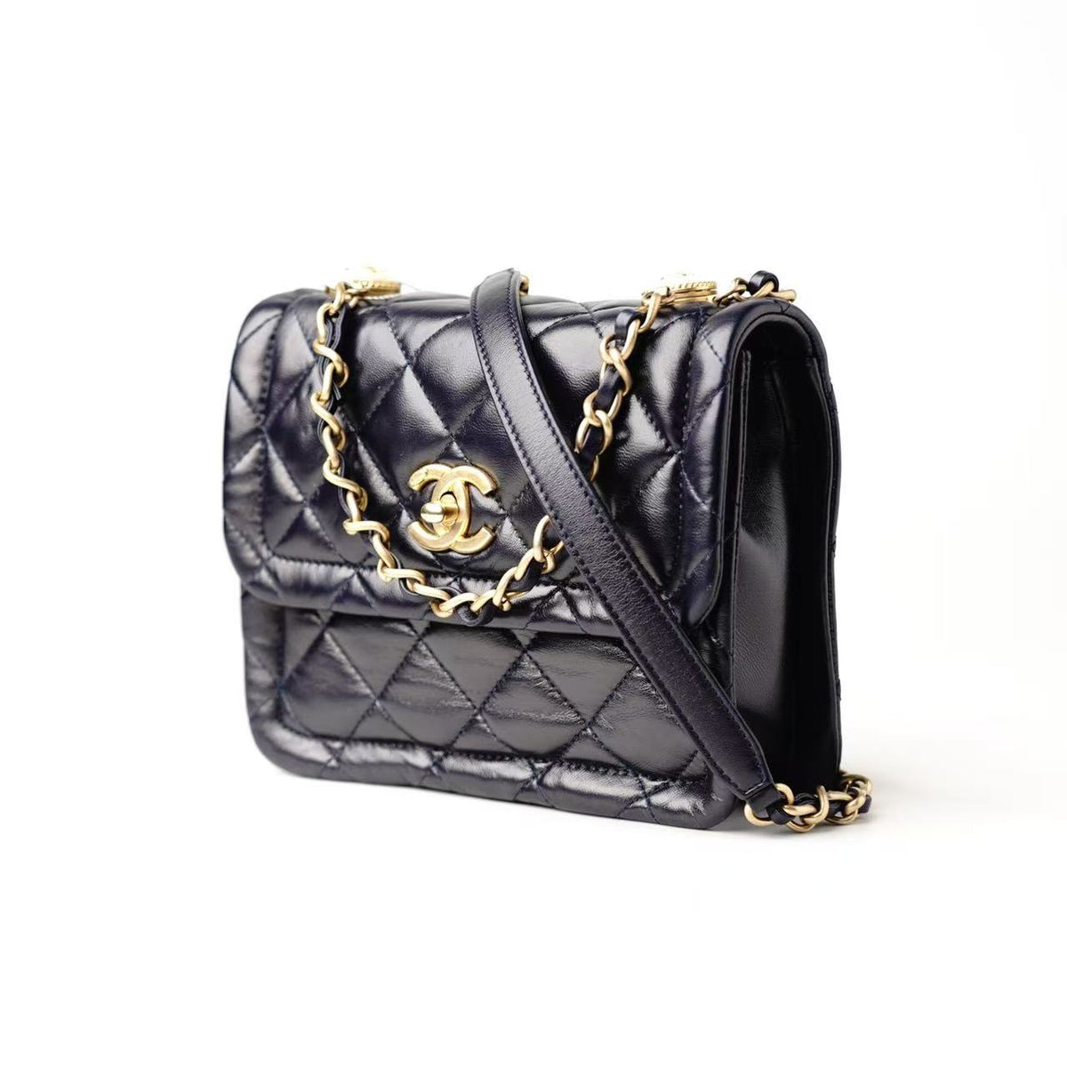 Chanel Quilted Flap Crossbody Bag