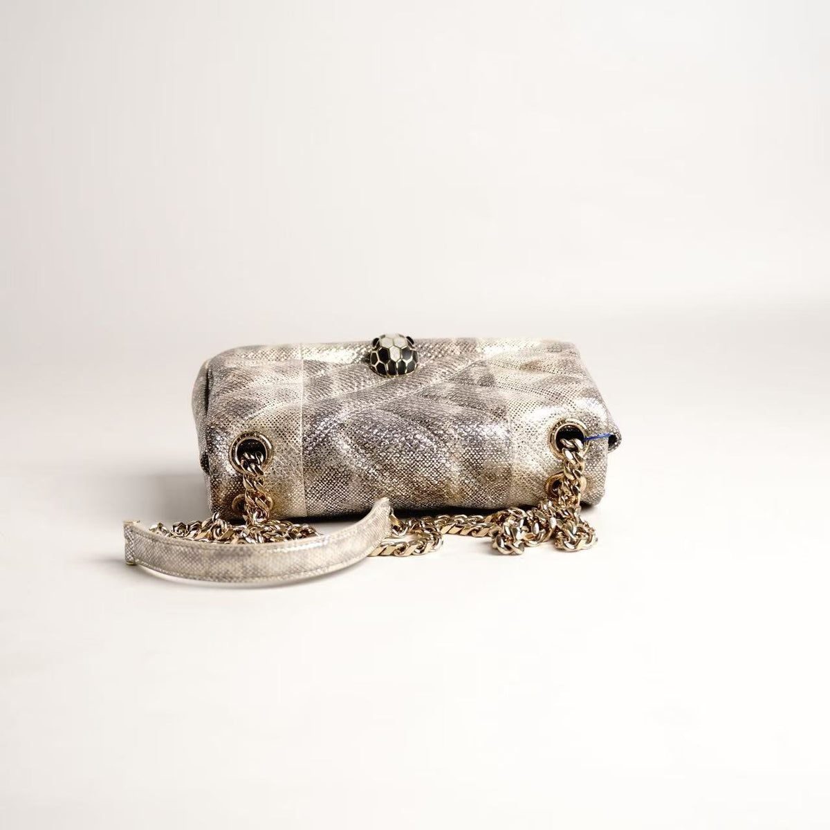 Bvlgari Serpenti Cabochon Chain Shoulder Bag