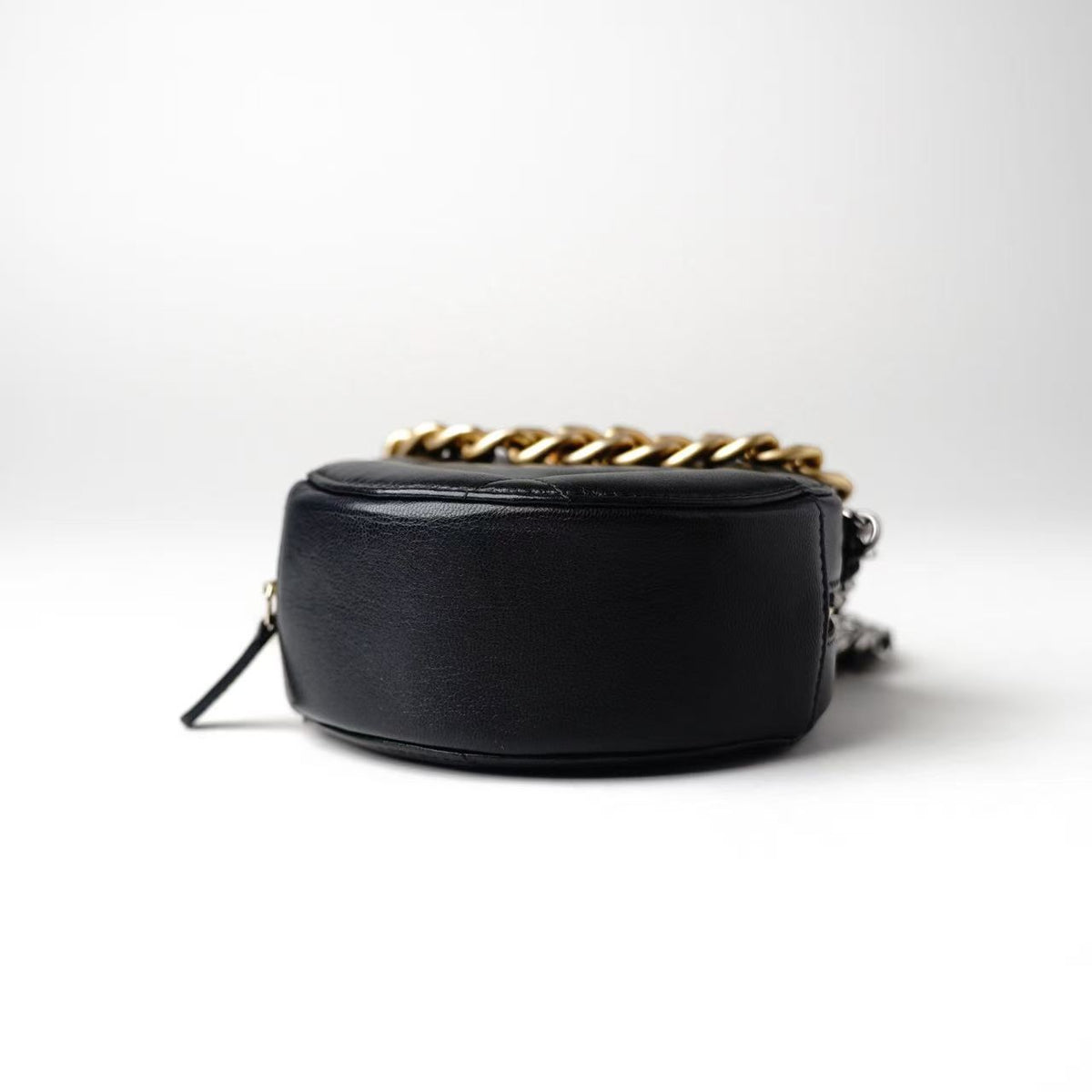 Chanel Round Cross‑body Coin Purse / Round Clutch
