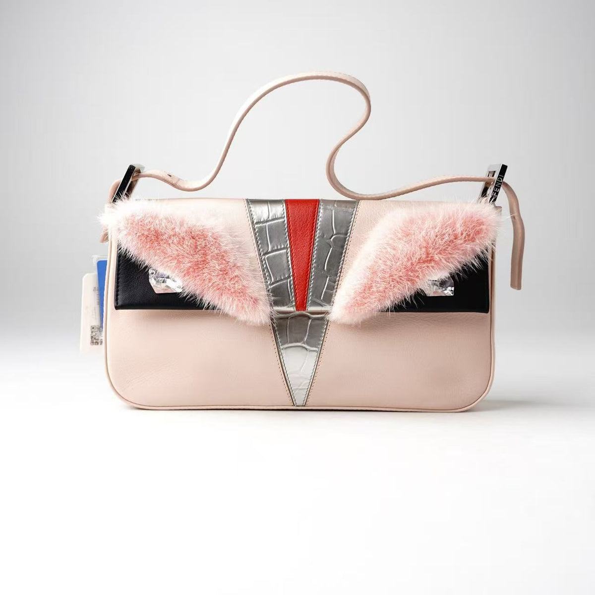 Fendi Monster Baguette Shoulder Bag