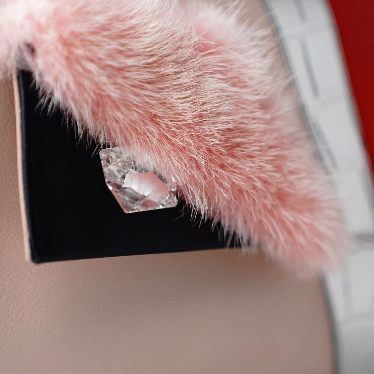 Fendi Monster Baguette Shoulder Bag