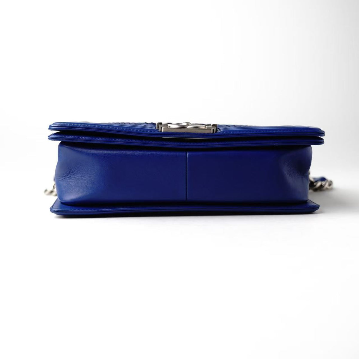 hanel Boy Medium Python & Calfskin Shoulder Crossbody Bag