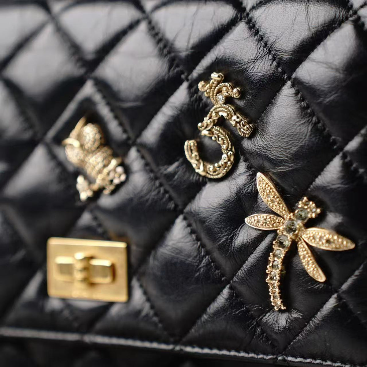Chanel Reissue WOC Charms Wallet On Chain