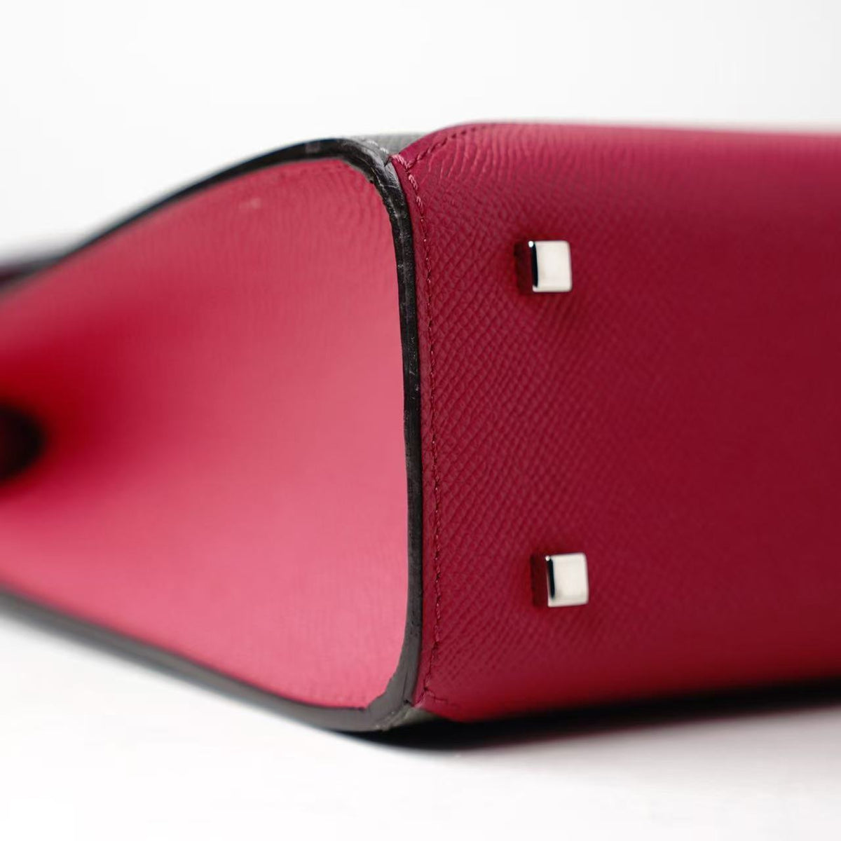 Moynat Rejane Two‑Tone Top‑Handle Handbag