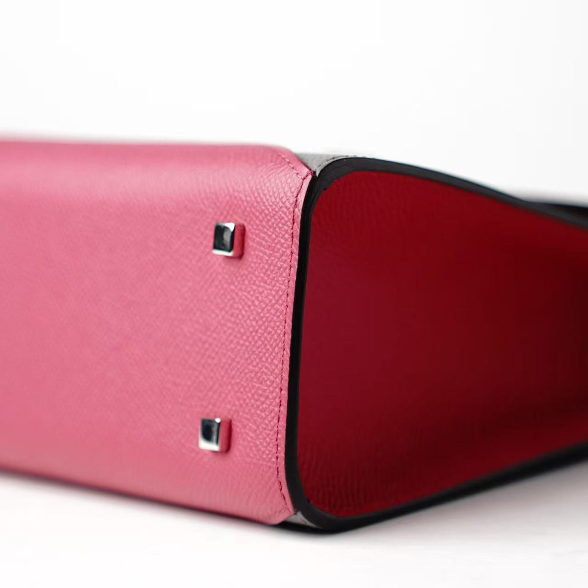 Moynat Rejane Two‑Tone Top‑Handle Handbag