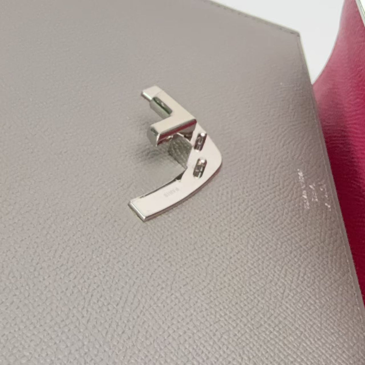 Moynat Rejane Two‑Tone Top‑Handle Handbag