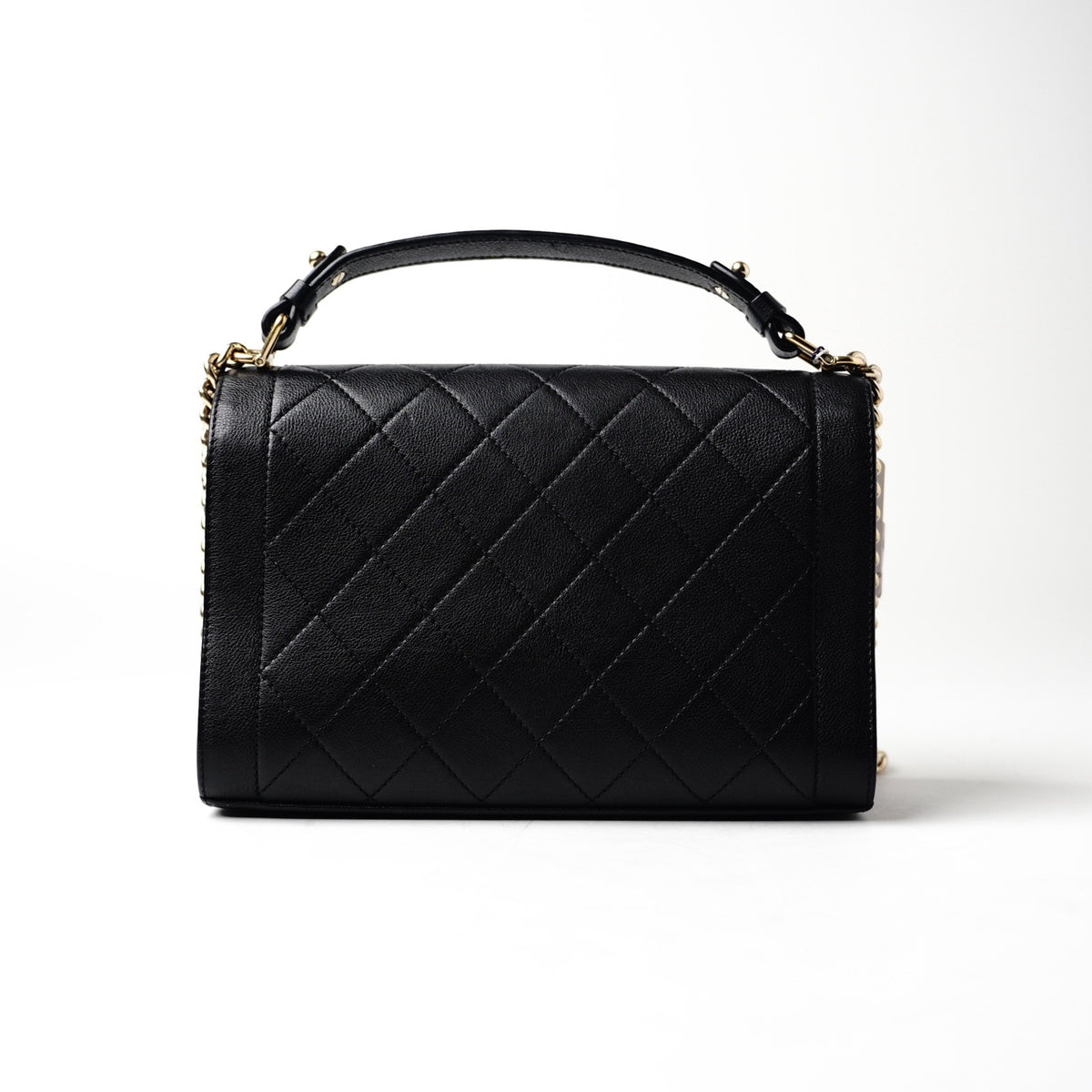 Chanel Flap Top‑Handle Shoulder Bag