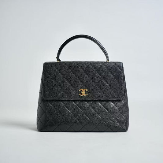 Chanel Vintage Kelly Top‑Handle Handbag