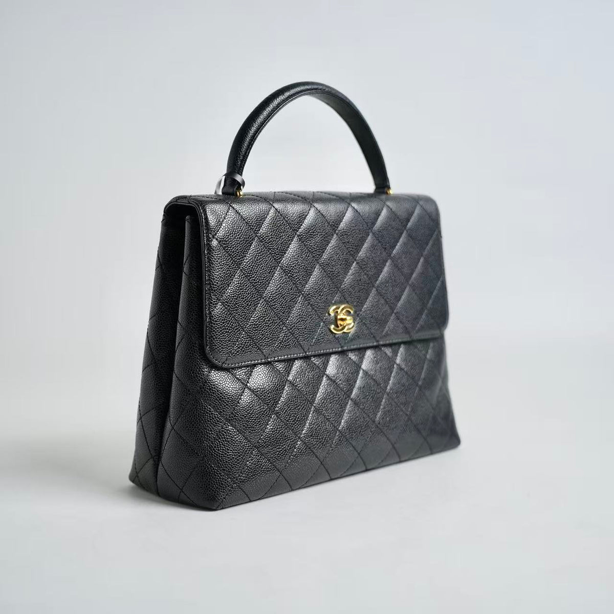 Chanel Vintage Kelly Top‑Handle Handbag