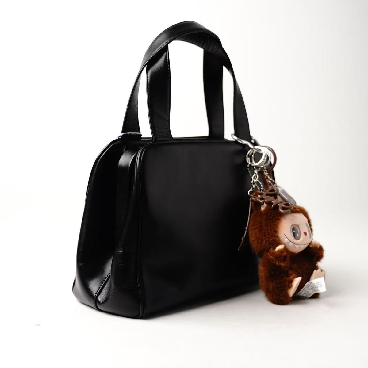 Prada Vintage Black Leather Handbag