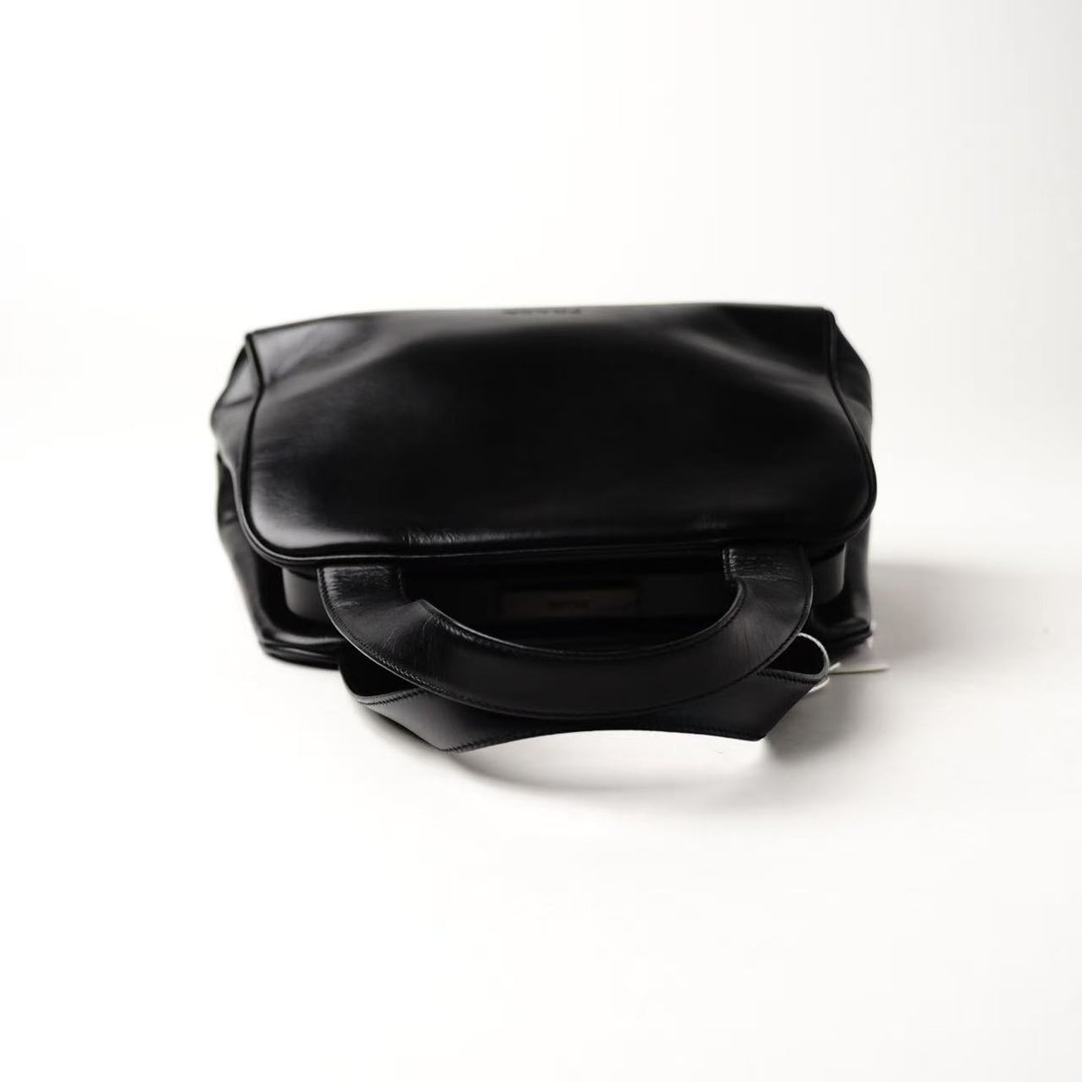 Prada Vintage Black Leather Handbag