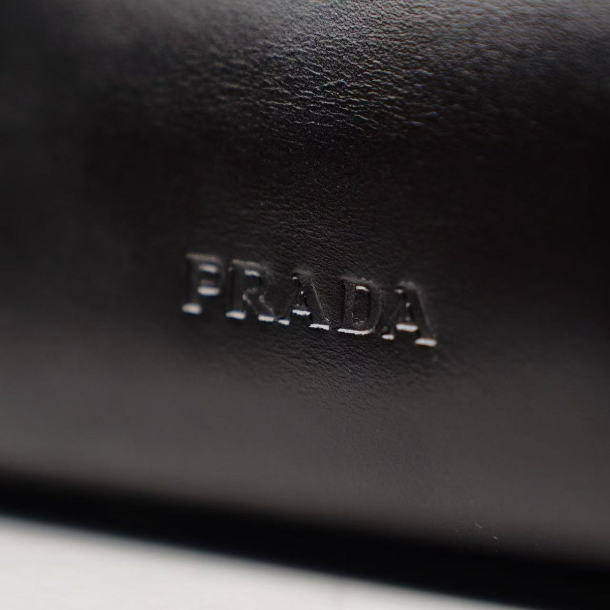 Prada Vintage Black Leather Handbag