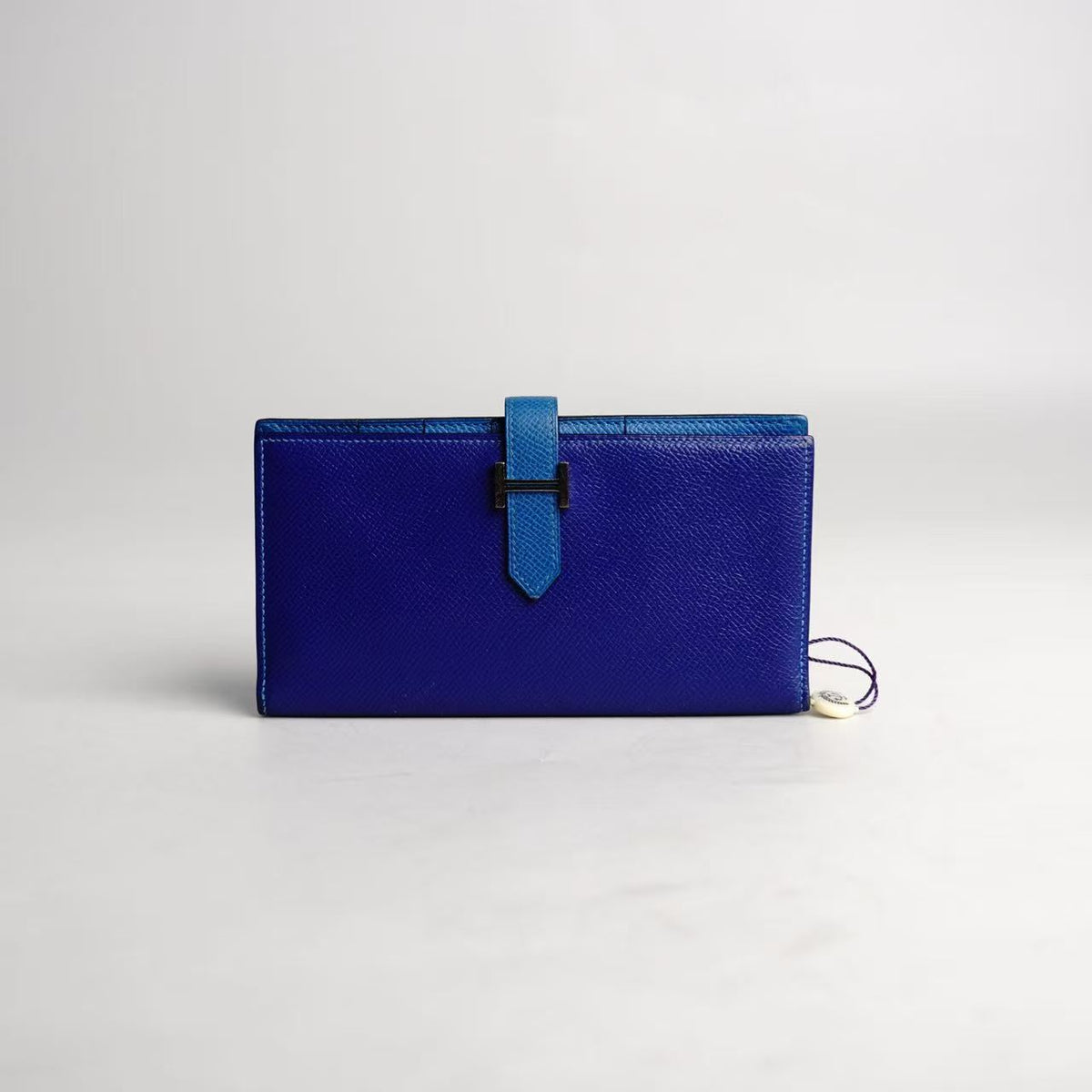 Hermès Bearn Long Wallet (Bi‑Color)