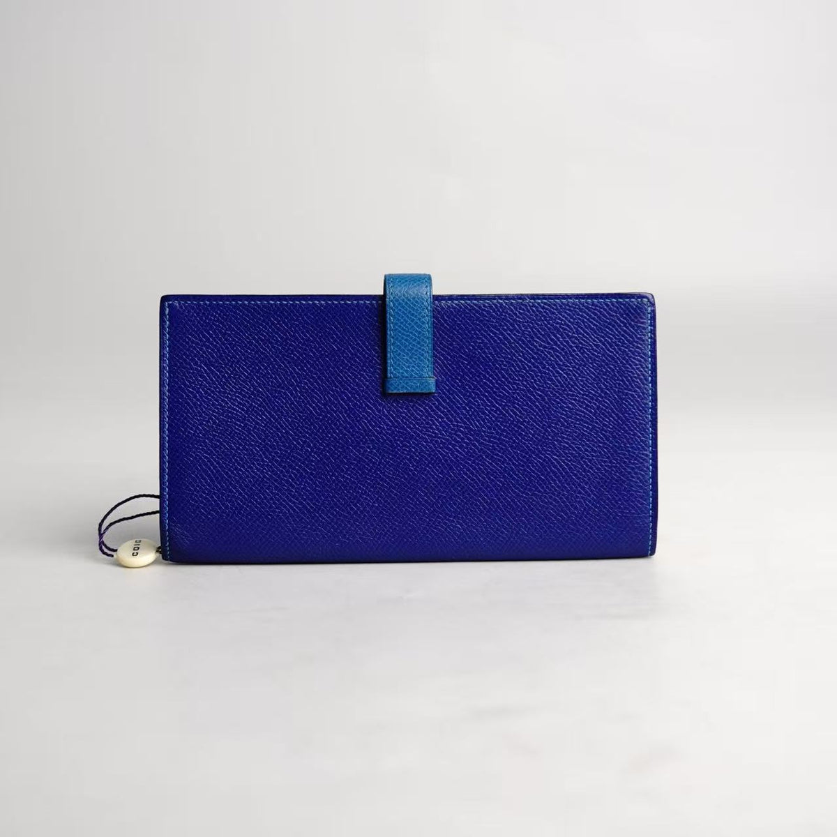 Hermès Bearn Long Wallet (Bi‑Color)