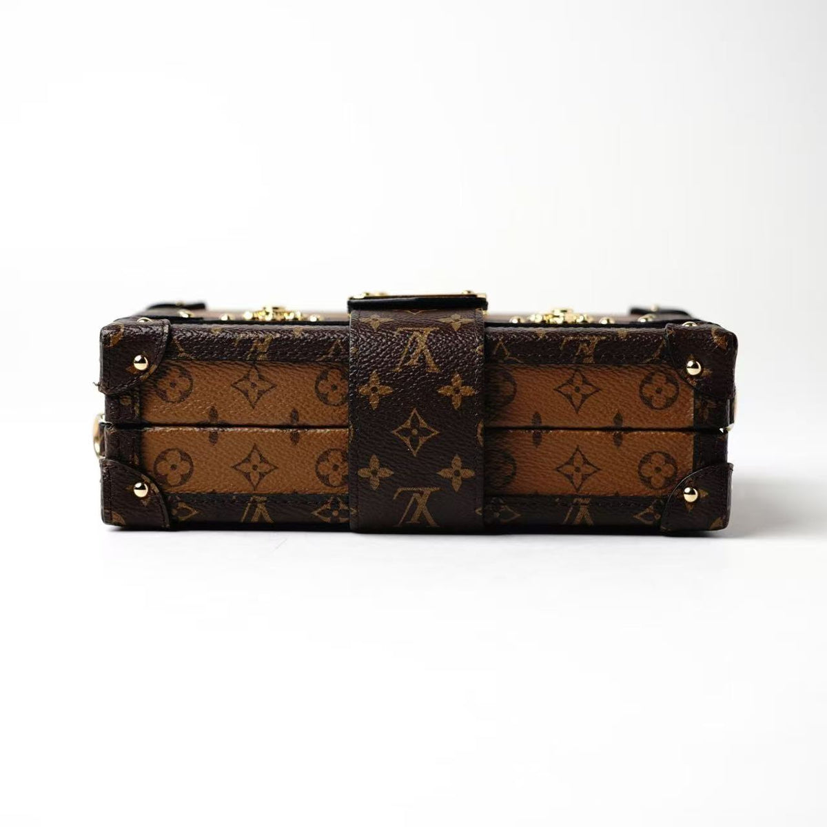 Louis Vuitton Petite Malle Monogram Reverse Crossbody Bag