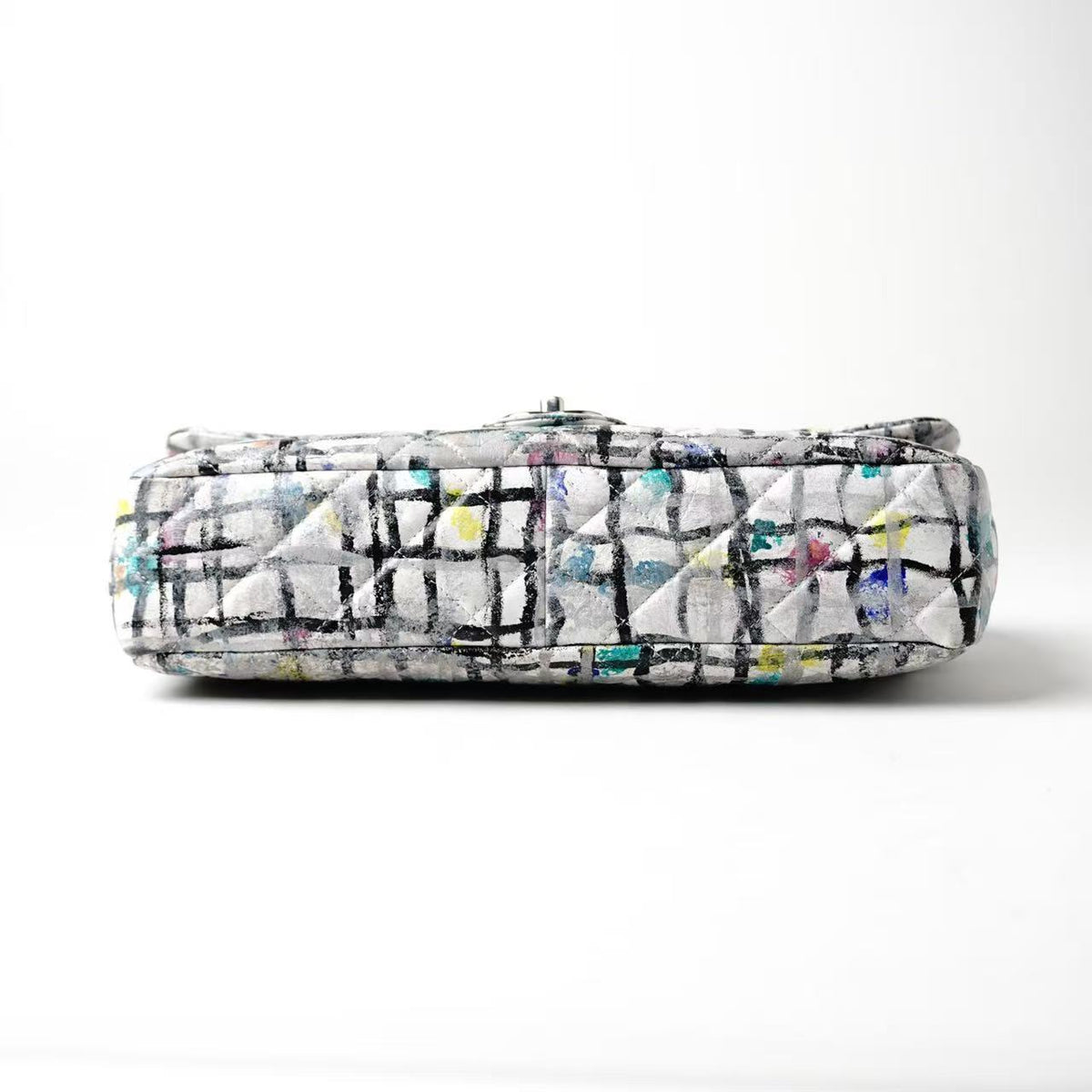 Chanel Classic Flap Graffiti Art Print Shoulder Bag